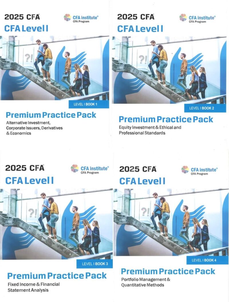 CFA 2025 Institute Premium Pack Level 1
