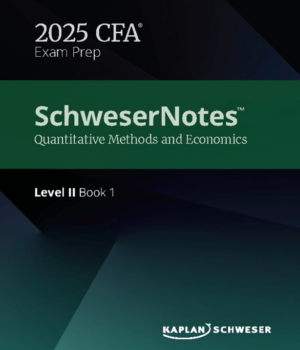 CFA 2025 Schweser Notes Level 2 + Quicksheet