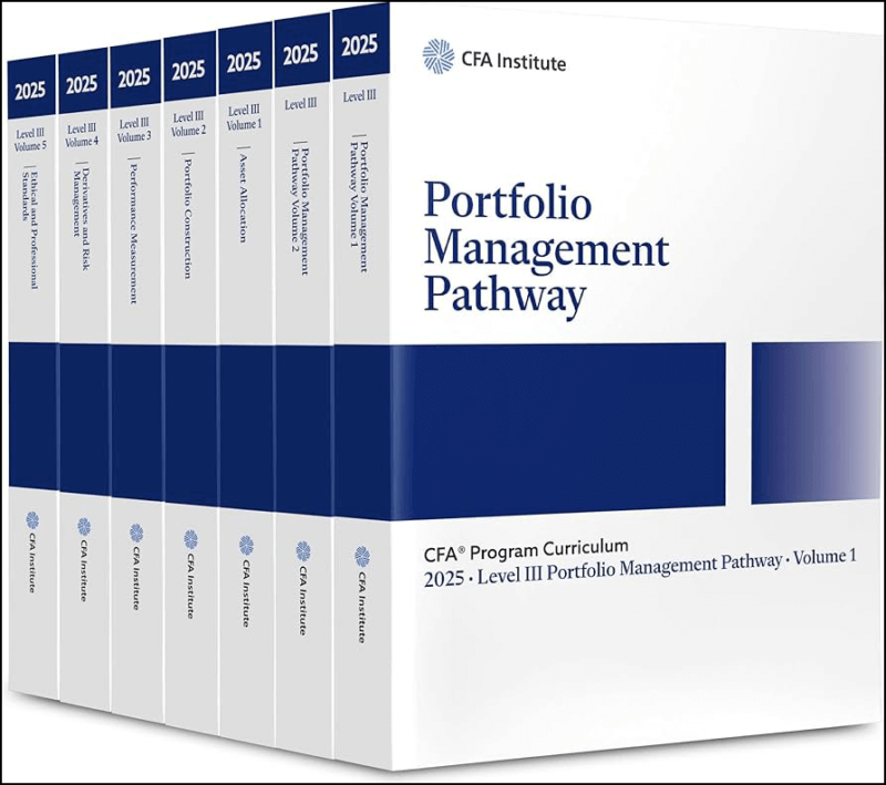 2025 CFA Program Curriculum Level III Portfolio Management Full Set