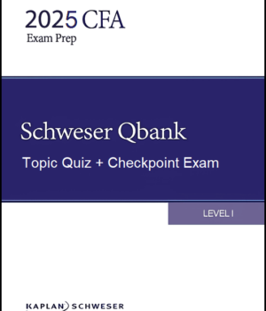 CFA 2025 Question Bank Level 1 + Topic Quiz and Checkpoint Exam