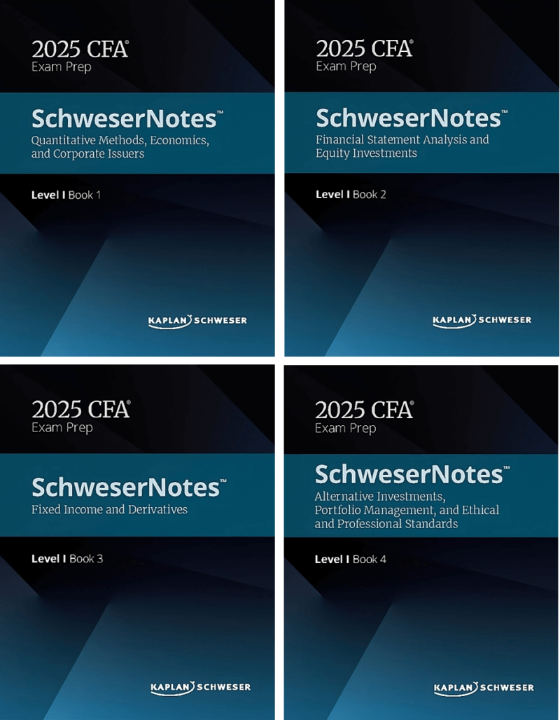 2025 CFA Schweser Notes Level 1