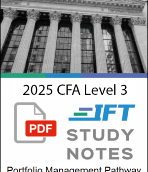 IFT Portfolio Management Pathway 2025 Level 3