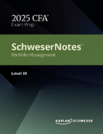 CFA 2025 Schweser Notes Level 3 Portfolio Management Pathway + Quicksheet