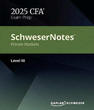 CFA 2025 Schweser Notes Level 3 Private Markets + Quicksheet