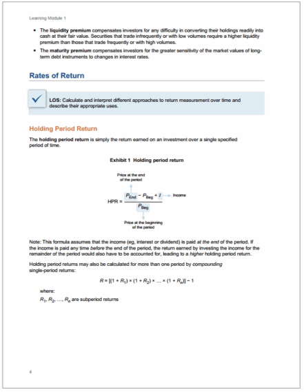 CFA Level 1 2025 UWorld Study Guide with Formula Sheet - CFA Materials