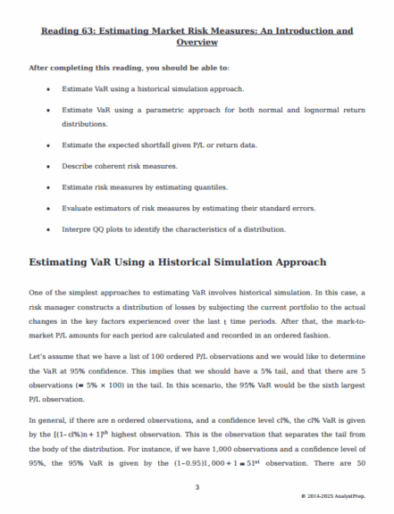 FRM 2025 Part 2 AnalystPrep Study Notes, QBank and Formula Sheet - CFA ...