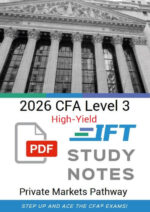 2026 CFA Level 3 IFT High Yield Notes Private Markets Pathway