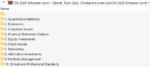 CFA 2026 Level 1 Question Bank, Topic Quiz, Checkpoint Exam