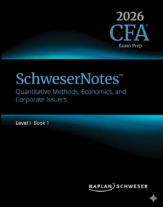 2026 CFA Level 1 Schweser Notes and Quicksheet - CFA Materials