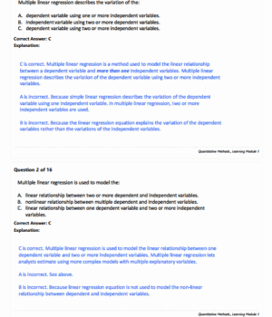 CFA 2026 Finquiz Qbank Level 2