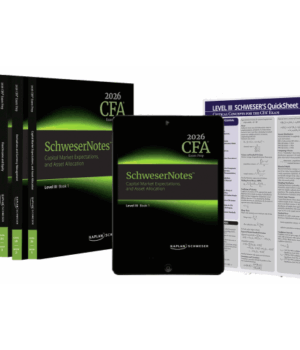 CFA 2026 Schweser Notes Private Wealth Level 3 and Quicksheet