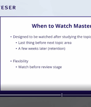 2026 CFA Schweser Level 1 Masterclass Videos with Slides