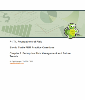 FRM 2026 Part 1 Bionic Turtle Question Bank