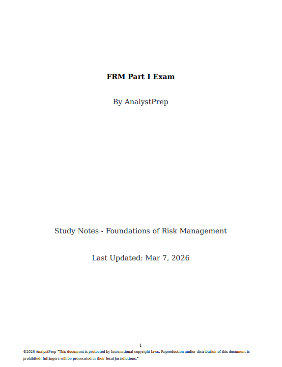 FRM-AnalystPrep-2026-Part-1.png FRM 2026 Part 1 - AnalystPrep Study Notes with Formula Sheet