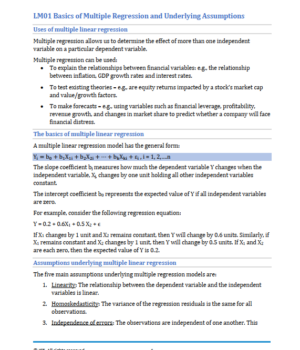 CFA 2026 IFT High Yield Notes Level 2