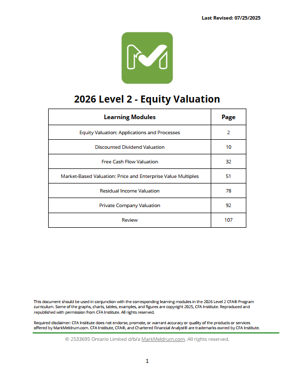 mml22026.png CFA 2026 Level 2 Mark Meldrum Notes