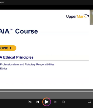 CAIA 2026 Level 1 UpperMark Videos with Workbook