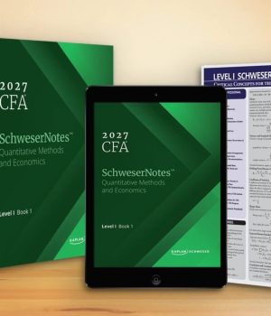 2027 CFA Schweser Notes Level 1 with Quicksheet