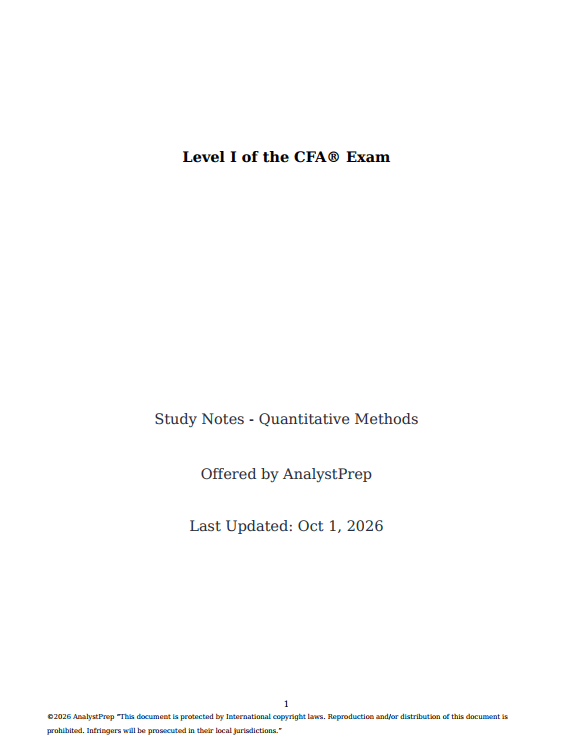 2027cfal1analystprepnotes.png 2027 CFA Level 1 AnalystPrep Study Notes + Formula Sheet