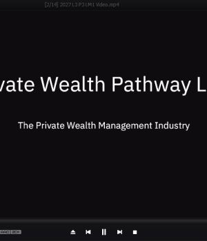 2027 CFA Level 3 Mark Meldrum Videos Private Wealth Pathway with Seminar